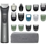 Philips All-in-One Multigroom Trimmer Series 7000 17-in-1, Haarschneider grau, Gesicht, Haar und Körper