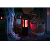 Philips Hue White & Color Ambiance Impress Sockelleuchte (Niedervolt), LED-Leuchte schwarz