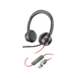 Poly Blackwire 8225, Headset schwarz, Stereo, USB-C