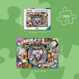 Ravensburger Puzzle Nostalgie Nager 1000 Teile