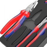 Wera 9780 Schaumstoffeinlage KNIPEX Zangen-Set 1, 3‑teilig schwarz/grau, in Schaumstoffeinlage für Werkstattwagen