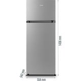 gorenje RF414DPS4, Kühl-/Gefrierkombination edelstahl