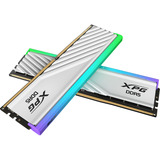 ADATA DIMM 48 GB DDR5-6000 (2x 24 GB) Dual-Kit, Arbeitsspeicher weiß, AX5U6000C3624G-DTLABRWH, XPG Lancer Blade RGB, INTEL XMP, AMD EXPO