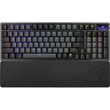ASUS ROG Azoth 96 HE, Gaming-Tastatur schwarz, DE-Layout, ROG HFX V2