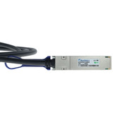 BlueOptics BlueLAN Direct Attach Kabel kompatibel zu Netgear ACC763 QSFP28 schwarz, 3 Meter