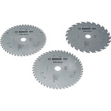 Bosch PRO Wood Cordless Kreissägeblatt 165 mm 3 Stück, Promo-Pack