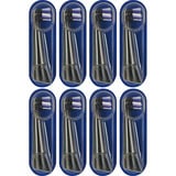 Braun Oral-B iO Strahlendes Weiss 8er, Aufsteckbürste schwarz, Für eine aufhellende Reinigung