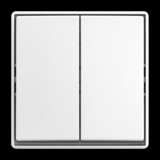 Busch-Jaeger Wippschalter Aufputz 2601/5 J-524 weiß, Retail