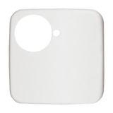 Busch-Jaeger Zentralscheibe Abdeckung Ruftaster oder WC-Ruf weiß, Retail