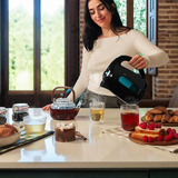 Cecotec Thermosense 180 , Wasserkocher schwarz, 2.200 Watt, 1,7 Liter