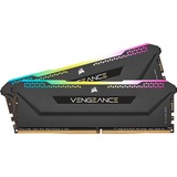 Corsair DIMM 32 GB DDR4-3600 Kit, Arbeitsspeicher schwarz, CMH32GX4M2D3600C18, Vengeance RGB PRO SL