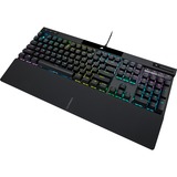 Corsair K70 RGB PRO, Gaming-Tastatur schwarz, DE-Layout, Cherry MX RGB Red