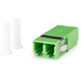 Digitus LWL Kupplung, Duplex, LC/APC > LC/APC Buchse, Single Mode OS2 grün, ohne Flansch
