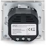 Digitus Sicherheits-Steckdose Unterputz, mit 1x USB-A und 1x USB-C weiß