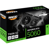 INNO3D GeForce RTX 5060 TWIN X2 8GB, Grafikkarte DLSS 4, 3x DisplayPort, 1x HDMI 2.1