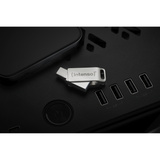 Intenso cMOBILE LINE 32GB, USB-Stick silber, USB-A 3.2 Gen 1, USB-C 3.2 Gen 1