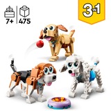 LEGO 31137 Creator 3-in-1 Niedliche Hunde, Konstruktionsspielzeug 