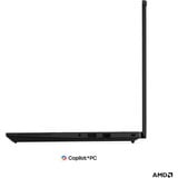 Lenovo ThinkPad T14 AMD G7 (21WV001YGE), Notebook schwarz, AMD Ryzen AI 5 PRO 440, AMD Radeon 840M, 16 GB DDR5, 512 GB (512 GB SSD), Windows 11 Pro