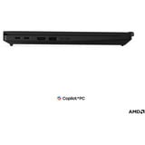 Lenovo ThinkPad T14 AMD G7 (21WV001YGE), Notebook schwarz, AMD Ryzen AI 5 PRO 440, AMD Radeon 840M, 16 GB DDR5, 512 GB (512 GB SSD), Windows 11 Pro
