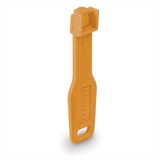 Lindy RJ45 Port Schloss (10 Stück) mit Schlüssel orange, Code Orange
