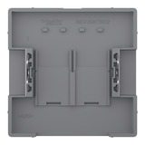 Merten Zentralplatte mit integrierten Verschlussschiebern edelstahl, Retail