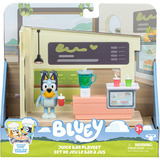 Moose Toys Bluey - Let's Play Chef Mini-Spielset Saftbar, Spielgebäude 