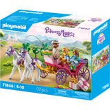 PLAYMOBIL 71846 Princess Magic Kutschfahrt mit Prinzessin und Prinz, Konstruktionsspielzeug 