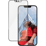 PanzerGlass Ceramic Displayschutz Ultra-Wide Fit, Schutzfolie transparent, iPhone 16e, EasyAligner