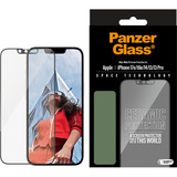 PanzerGlass Ceramic Displayschutz Ultra-Wide Fit, Schutzfolie transparent, iPhone 16e, EasyAligner