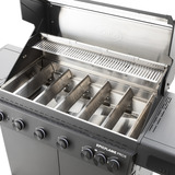 RÖSLE Gasgrill EPICFLAME Pro 6 schwarz, 800° Primezone, Backburner, Smart, Vario+ Grillrostsystem