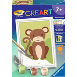 Ravensburger CreArt - Kleiner Affe, Malen 