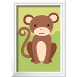Ravensburger CreArt - Kleiner Affe, Malen 