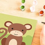 Ravensburger CreArt - Kleiner Affe, Malen 