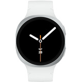 SAMSUNG Galaxy Watch8, Smartwatch silber, 44 mm, Sport Band M/L