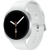 SAMSUNG Galaxy Watch8, Smartwatch silber, 44 mm, Sport Band M/L