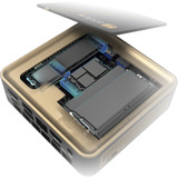 SAPPHIRE EDGE AI 370, Barebone schwarz/gold, ohne Betriebssystem