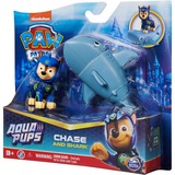 Spin Master Paw Patrol Aqua Pups - Hero Pups-Set mit Chase-Welpenfigur und Hai-Figur, Spielfigur 