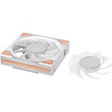 Thermaltake SWAFAN 120 EX INFINITY ARGB Sync PC Cooling Fan Wood Edition, Gehäuselüfter weiß, 3er-Pack, 120 mm, 124 mm