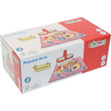 VEDES Spielmaus Küche Picknick Korb, 18 Teile 
