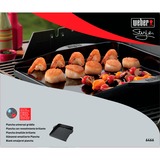 Weber Deluxe-Grillplatte, Plancha 6466 schwarz