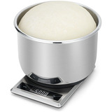 Wilfa Küchenwaage BASE KS4S-5 silber/edelstahl, bis 5 kg