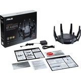 ASUS RT-AX89X, Router schwarz/gold