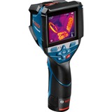 Bosch Akku-Wärmebildkamera GTC 600 C Professional, 12Volt, Thermodetektor blau/schwarz, Li-Ionen-Akku 2,0Ah, L-BOXX