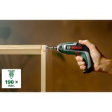 Bosch Akkuschrauber IXO 7 Set, 3,6Volt grün/schwarz, Li-Ionen Akku 2,0Ah