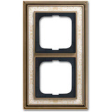 Busch-Jaeger Rahmen zwei fach weiß, Retail