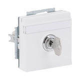 Busch-Jaeger Schutzkontakt Steckdosen-Einsatz mit erhöhtem Berührungsschutz weiß, Retail