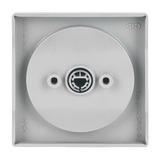 Busch-Jaeger Zentralscheibe, Zeitschaltuhr edelstahl, Retail