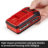 EINHELL Akku Power-X-Change Plus TWIN-PACK 18Volt 3,0Ah rot/schwarz, 2 Stück, ohne Ladegerät