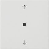 Gira Funk Bedienaufsatz Pfeilsymbole seidenmatt, Fernsteuerung weiß, Retail