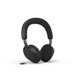 Jabra Evolve3 75, Headset schwarz, UC, USB-A Bluetooth-Adapter, Schnurloses Ladepad